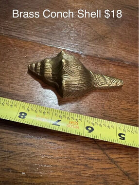 Brass Conch Shell